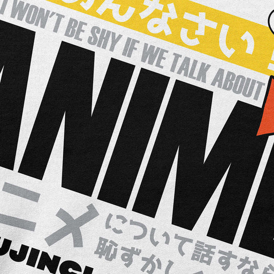 Anime Talk Sweatshirt CLOUDANIMESTUDIO
