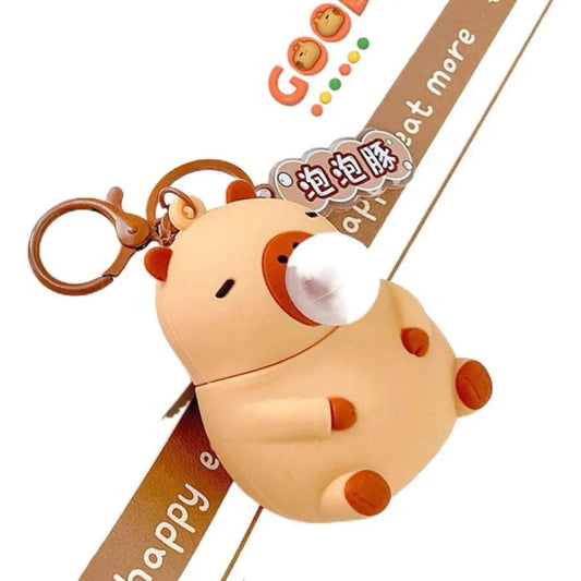 Capybara Squeeze Toy Keychain CLOUDANIMESTUDIO