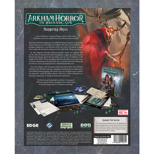 Arkham Horror RPG Starter Set - Hungering Abyss CLOUDANIMESTUDIO