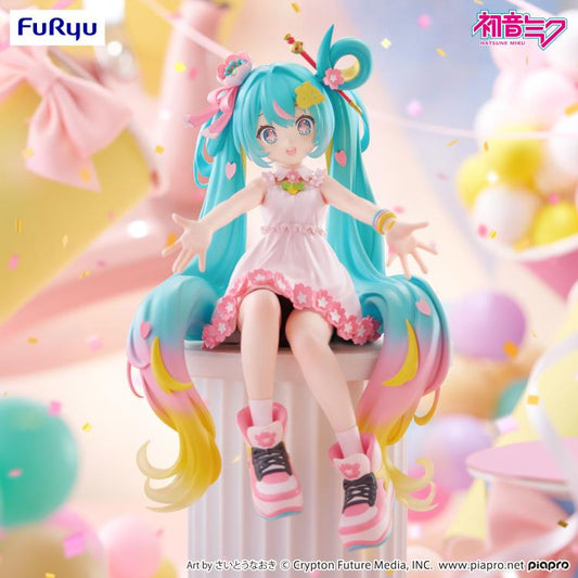 Hatsune Miku 10th Anniversary Noodle Stopper Figure