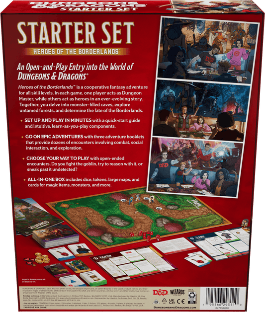 Dungeons & Dragons - Heroes of the Borderlands Starter Set CLOUDANIMESTUDIO