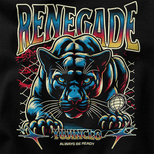 Renegade Cat T-Shirt CLOUDANIMESTUDIO