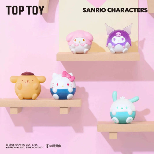 TOP TOY Sanrio Characters Roundy Mini Figures Surprise Blind Bag CLOUDANIMESTUDIO