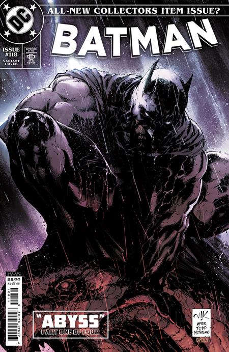 BATMAN #118 CVR E VIKTOR BOGDANOVIC CARD STOCK VAR (12/08/2021) CLOUDANIMESTUDIO