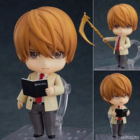10 CM Death Note L and Yagami Light Anime Figurines, Kawaii Cute Chibi Action Figures PVC Toys Collection - CloudAnimeStudio
