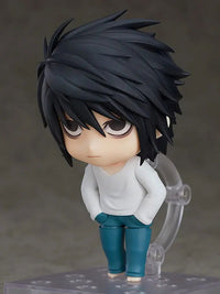 10 CM Death Note L and Yagami Light Anime Figurines, Kawaii Cute Chibi Action Figures PVC Toys Collection - CloudAnimeStudio
