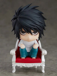 10 CM Death Note L and Yagami Light Anime Figurines, Kawaii Cute Chibi Action Figures PVC Toys Collection - CloudAnimeStudio