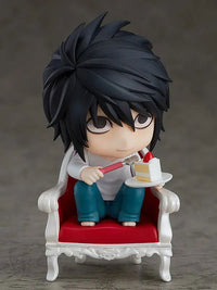 10 CM Death Note L and Yagami Light Anime Figurines, Kawaii Cute Chibi Action Figures PVC Toys Collection - CloudAnimeStudio