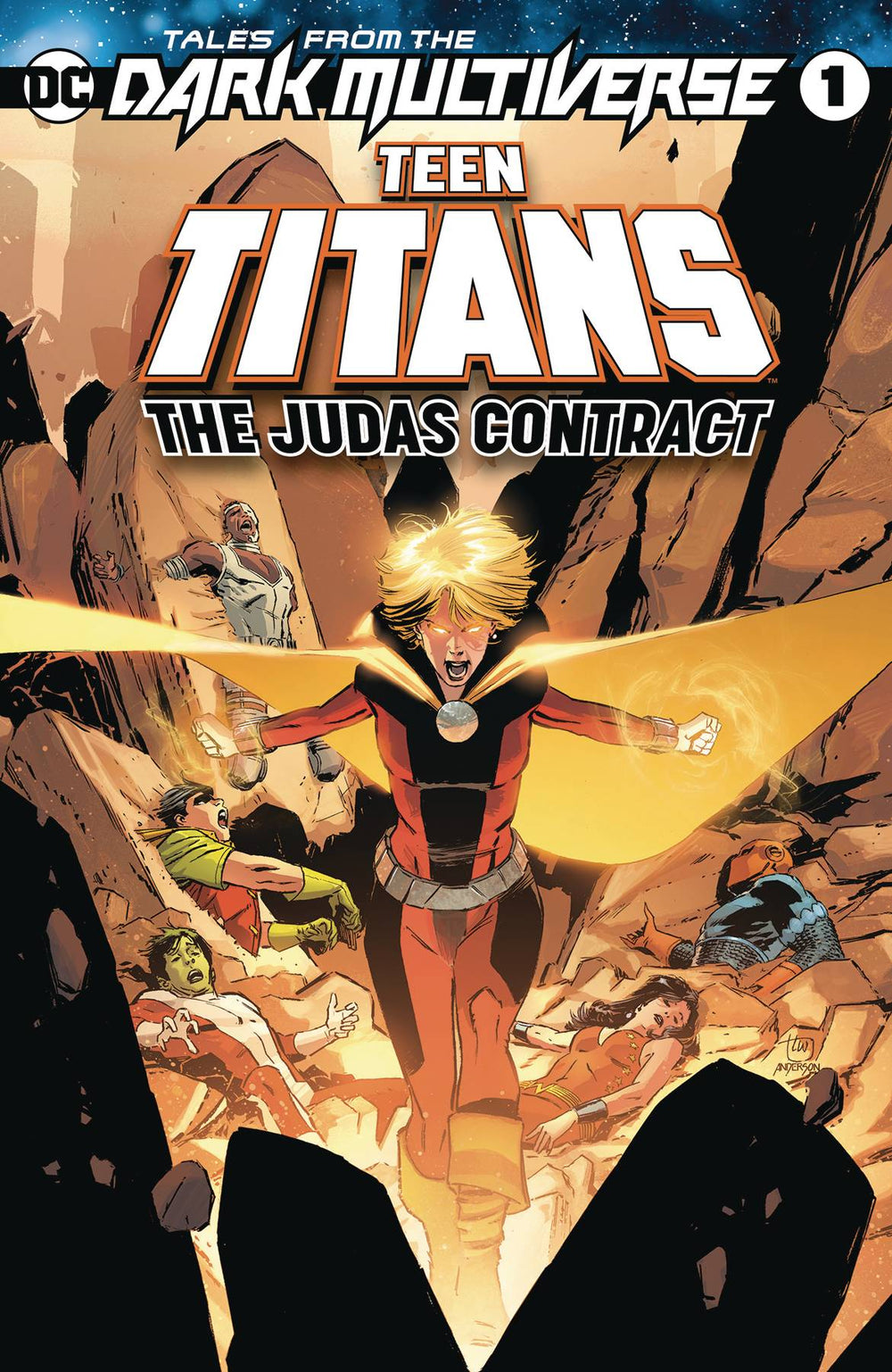 TALES FROM THE DARK MULTIVERSE: TEEN TITANS THE JUDAS CONTRACT #1 (12/11/2019) CLOUDANIMESTUDIO