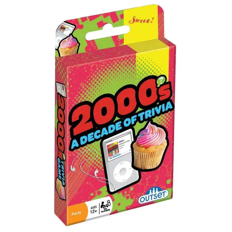 2000s A Decade of Trivia Card Game Outset CLOUDANIMESTUDIO