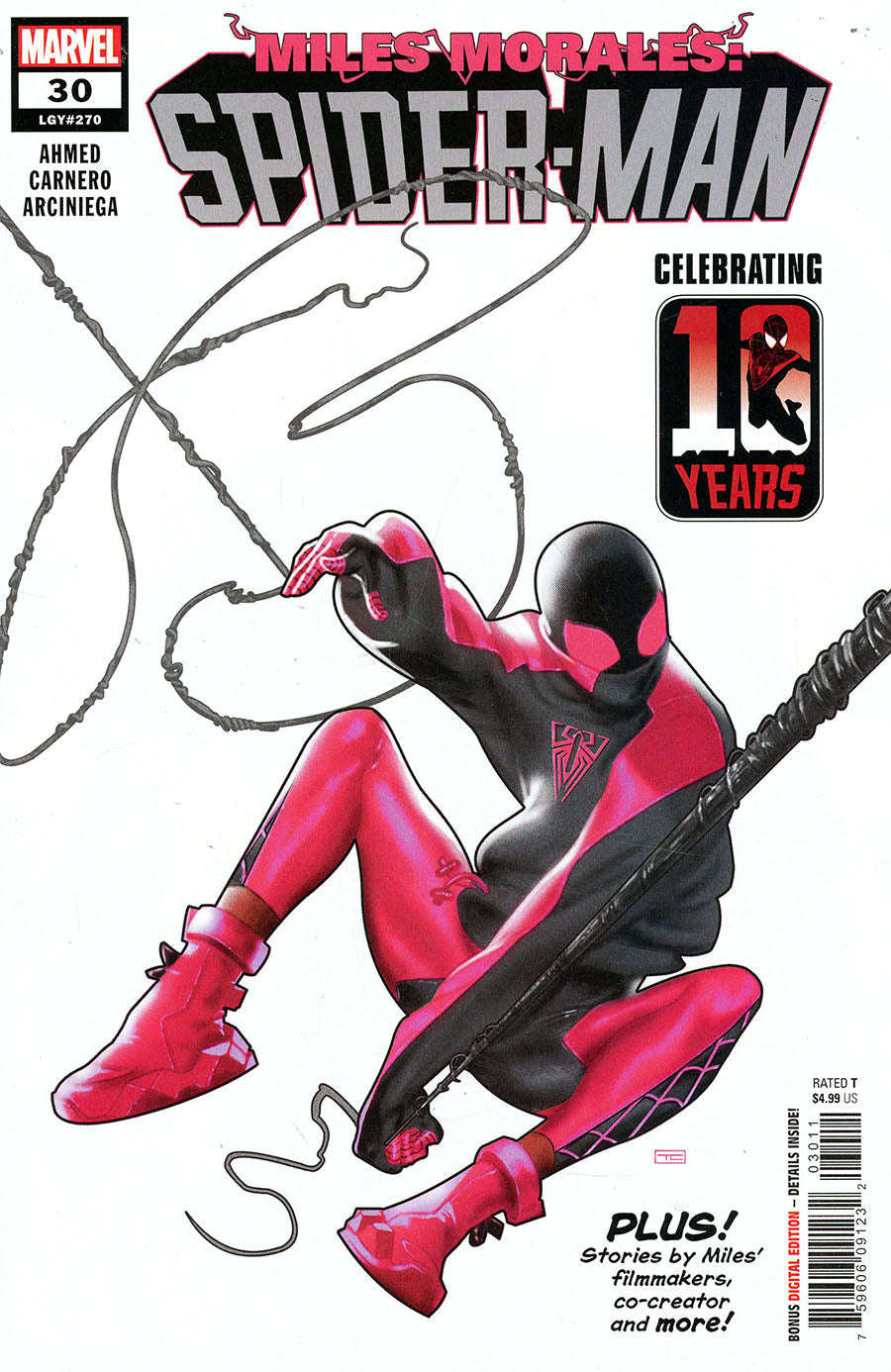 MILES MORALES SPIDER-MAN #30 (09/01/2021) (09/29/2021) CLOUDANIMESTUDIO