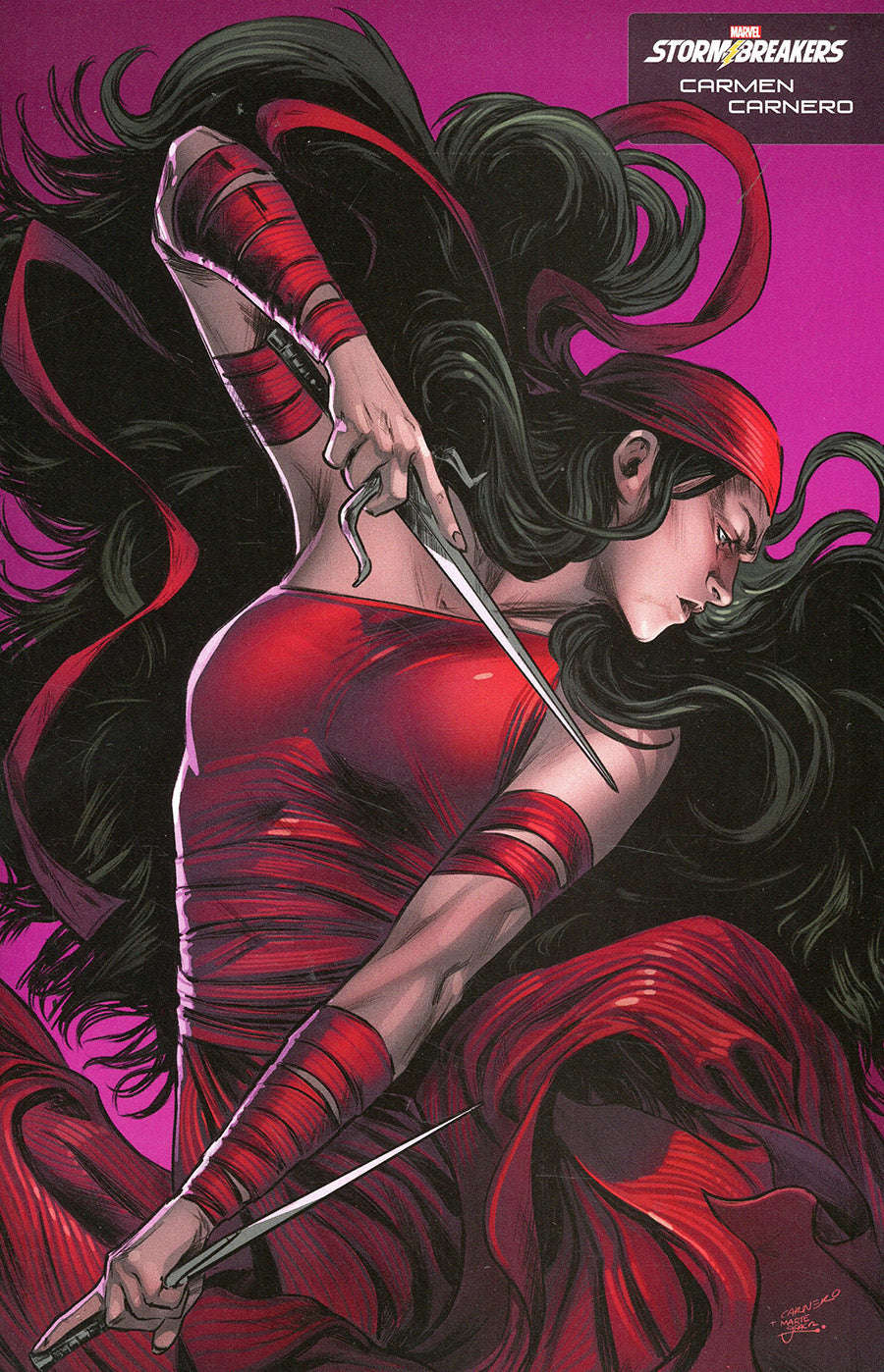 DAREDEVIL: WOMAN WITHOUT FEAR #3 CARNERO STORMBREAKERS VARIANT (03/02/2022) CLOUDANIMESTUDIO