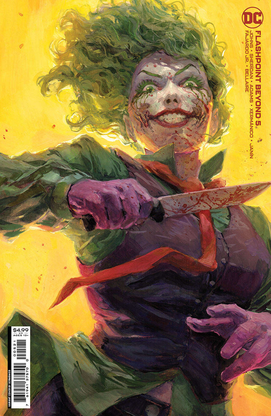 FLASHPOINT BEYOND #5 (OF 6) CVR B XERMANICO CARD STOCK VAR (09/06/2022) CLOUDANIMESTUDIO