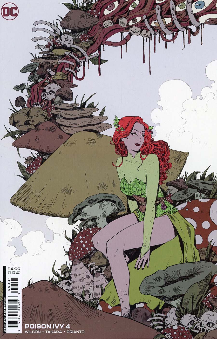 POISON IVY #4 (OF 6) CVR C ZOE THOROGOOD CARD STOCK VAR (09/07/2022) CLOUDANIMESTUDIO