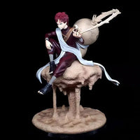 22cm NARUTO Gaara Action Figure, Animation Peripherals Kazekage Sitting Posture Statue - CloudAnimeStudio