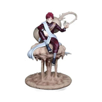 22cm NARUTO Gaara Action Figure, Animation Peripherals Kazekage Sitting Posture Statue - CloudAnimeStudio