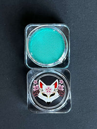 Graphic Liner Cyan Water Activated, Easy To Use Wash Off Makeup Liner For Face And Eyes CLOUDANIMESTUDIO