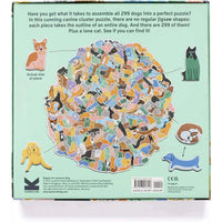 299 Dogs & a cat 300 Piece Cluster Puzzle Laurence King CLOUDANIMESTUDIO
