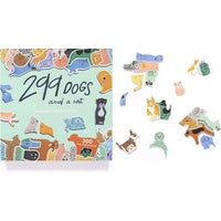 299 Dogs & a cat 300 Piece Cluster Puzzle Laurence King CLOUDANIMESTUDIO