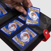 Ultra Pro Premium Red 4-Pocket Snap Binder for Pokémon CLOUDANIMESTUDIO