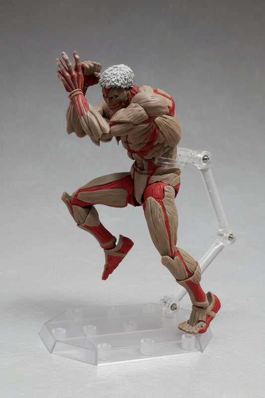 Armored Titan Anime Action Figure, Attack on Titan Anime Figurine Movable Joint Model Toys 17 CM