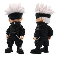 3 PCS Chibi Figurine Set Sukuna and Gojo Anime Figurines, Jujutsu Kaisen JJK Cute Figures 12-14 cm - CloudAnimeStudio