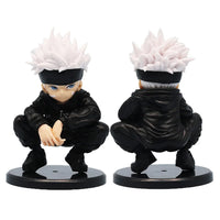 3 PCS Chibi Figurine Set Sukuna and Gojo Anime Figurines, Jujutsu Kaisen JJK Cute Figures 12-14 cm - CloudAnimeStudio
