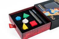 D&D 50th Anniversary Retro Vintage Holmes Replica Dice Set CLOUDANIMESTUDIO