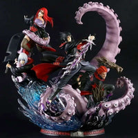 40cm NARUTO Eagle Squad Animation Peripherals PVC Model Uchiha Sasuke Suigetsu Jyuugo Karin Figure Craft Gifts Toy Collections - CloudAnimeStudio