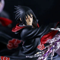 40cm NARUTO Eagle Squad Animation Peripherals PVC Model Uchiha Sasuke Suigetsu Jyuugo Karin Figure Craft Gifts Toy Collections - CloudAnimeStudio