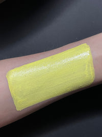 Chartreuse Water Activated Graphic Liner for Face and Body Art Easy Wash Off