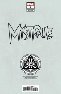 [Signed by Kaare Andrews] MYSTIQUE #1 UNKNOWN COMICS KAARE ANDREWS VIRGIN CONNECTING COVER EXCLUSIVE VAR [IN STOCK]
