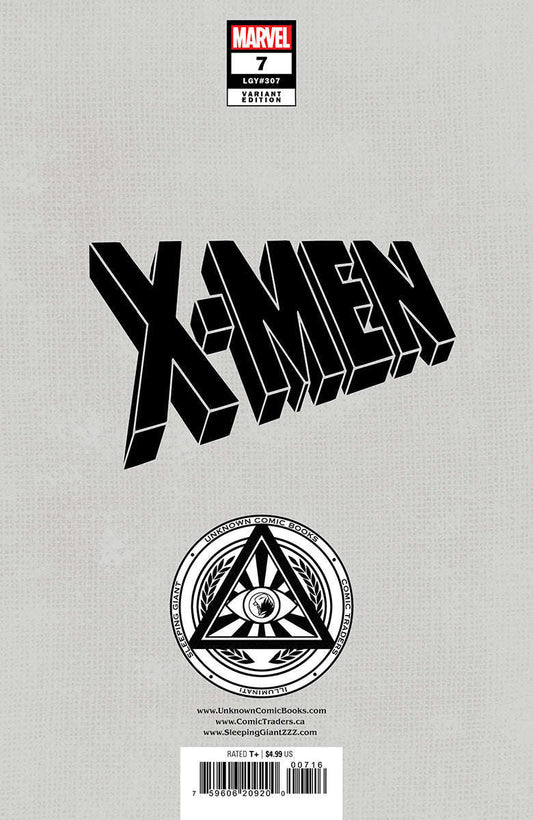 X-MEN #7 UNKNOWN COMICS SABINE RICH EXCLUSIVE VAR (11/06/2024) CLOUDANIMESTUDIO