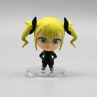 4 pcs Set Anime Toy Kaiju No 8 Capsule Figure Cute Kawaii Chibi Figurines, Kafka Hibino Reno Ichikawa Kikoru Shinomiya PVC Collection Model Toy Gift 4 cm - CloudAnimeStudio