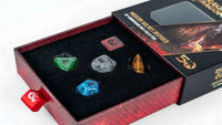 D&D 50th Anniversary Modern Holmes Inspired Dice Set CLOUDANIMESTUDIO