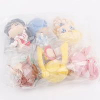 6 PCS Set Pretty Guardian Sailor Moon Anime Figures, Tsukino Usagi Chibiusa Hino Rei Kino Makoto Cute Kawaii Chibi Mini Figurines 7cm - CloudAnimeStudio