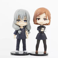 6 Pcs Set Jujutsu Kaisen Figurines, Gojo Yuji Megumi Nobara Mahito Geto Figures - CloudAnimeStudio