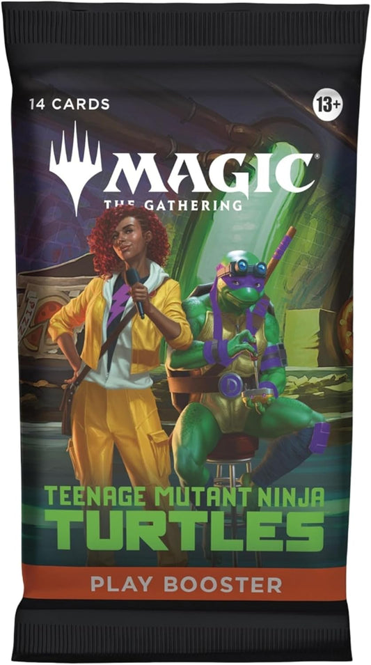 Magic The Gathering Teenage Mutant Ninja Turtles Booster Pack - MTG Universes Beyond CLOUDANIMESTUDIO