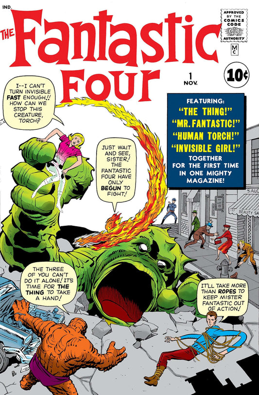 [FOIL] Fantastic Four #1 Facsimile Edition Foil Variant [New Printing] Cb  (01/08/2025) CLOUDANIMESTUDIO