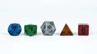 D&D 50th Anniversary Modern Holmes Inspired Dice Set CLOUDANIMESTUDIO