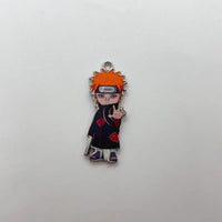 7 PCS Naruto Key Chain Charms, Anime Cartoons Character Alloy Charms Pendant - CloudAnimeStudio