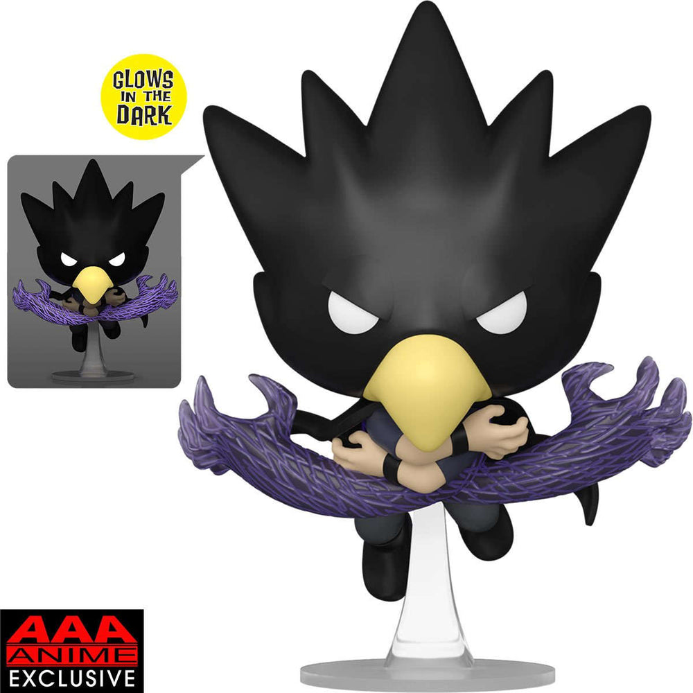Pop! My Hero Academia: Fumikage Tokoyami Fallen Angel Glow-in-the-Dark - AAA Anime Exclusive CLOUDANIMESTUDIO