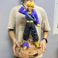 Dragon Ball Z Trunks Action Figure – Super Saiyan with Z Sword Statue (50 CM)