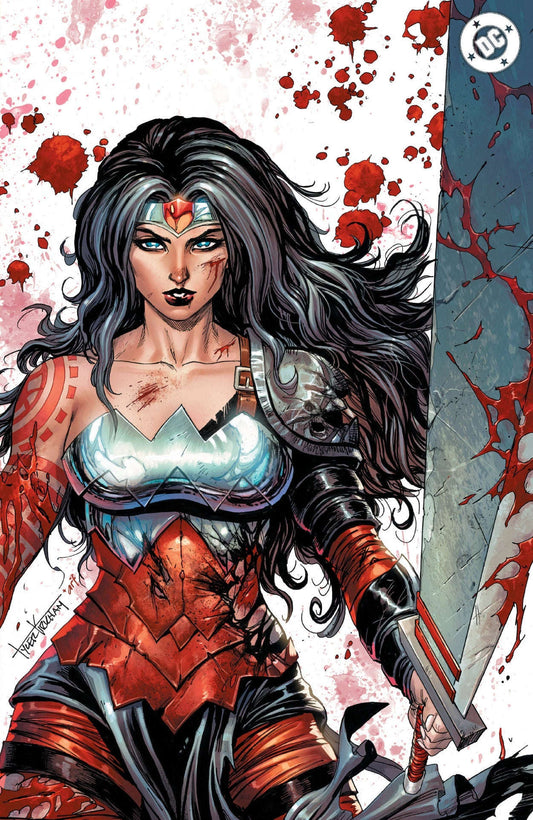 ABSOLUTE WONDER WOMAN #23 TYLER KIRKHAM BATTLE DAMAGED EXCLUSIVE VIRGIN VAR (08/26/2026) CLOUDANIMESTUDIO