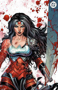[FOIL] ABSOLUTE WONDER WOMAN #23 TYLER KIRKHAM BATTLE DAMAGED EXCLUSIVE VIRGIN VAR (08/26/2026)