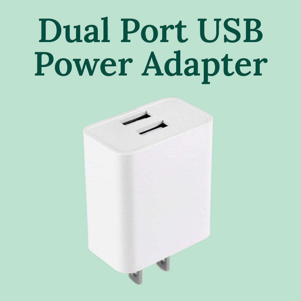 Dual Port USB Power Adapter CLOUDANIMESTUDIO