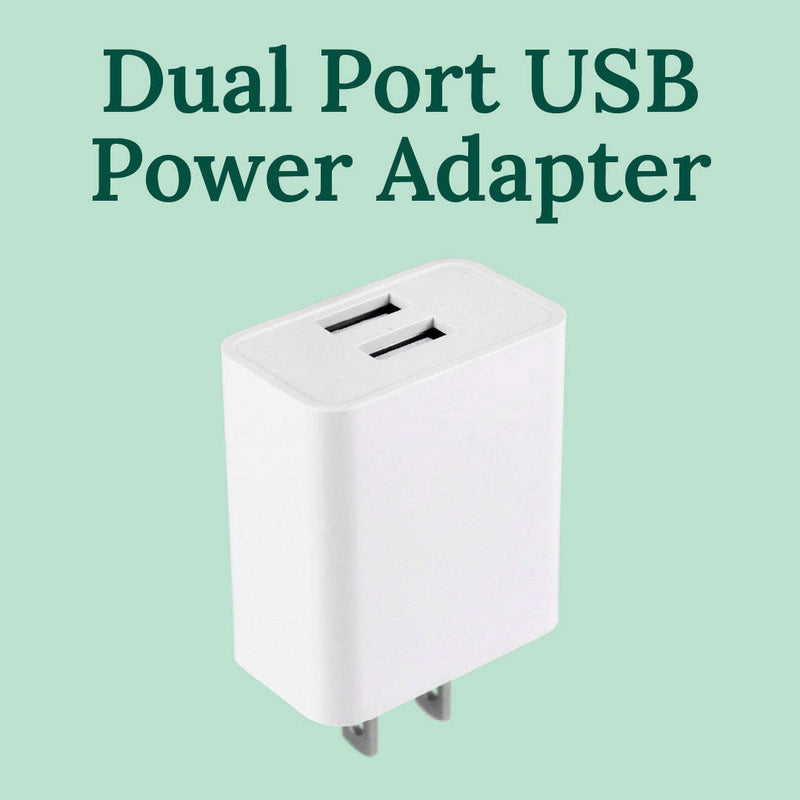 Dual Port USB Power Adapter CLOUDANIMESTUDIO