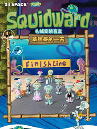 X11 Space SpongeBob SquarePants A Day in the Life of Squidward Blind Box Plush CLOUDANIMESTUDIO