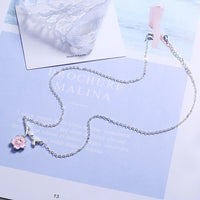 Pink Cherry Blossom Necklace