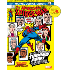 [Foil] Amazing Spider-Man #121 Facsimile Edition Unknown Comics John Romita Exclusive Var (06/14/2023) CLOUDANIMESTUDIO